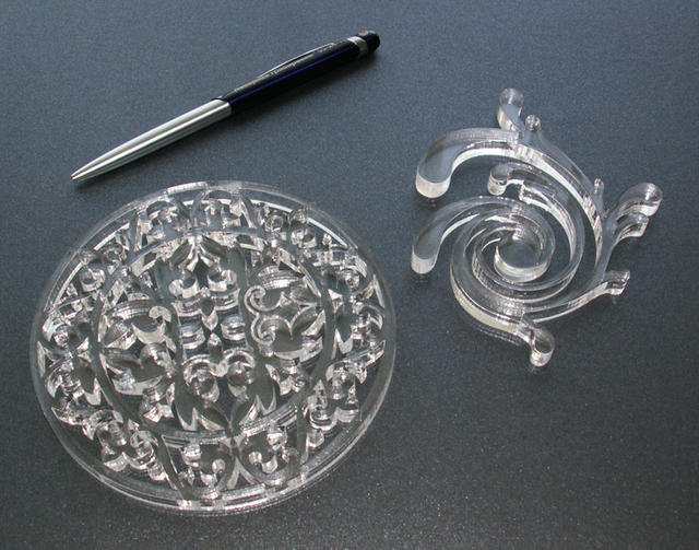 Лазерная обработка акрила